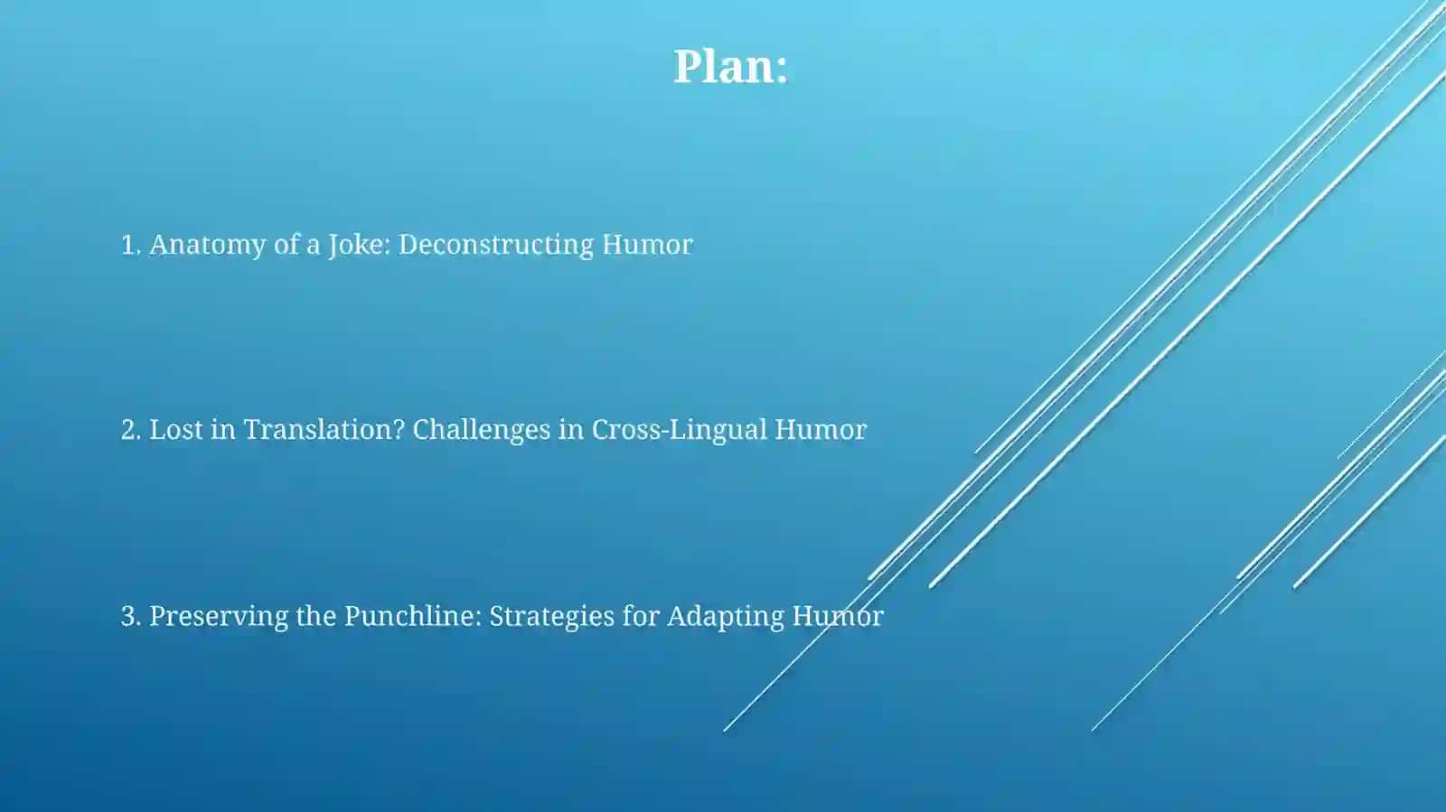 Anatomy of a Joke: Deconstructing Humor 2