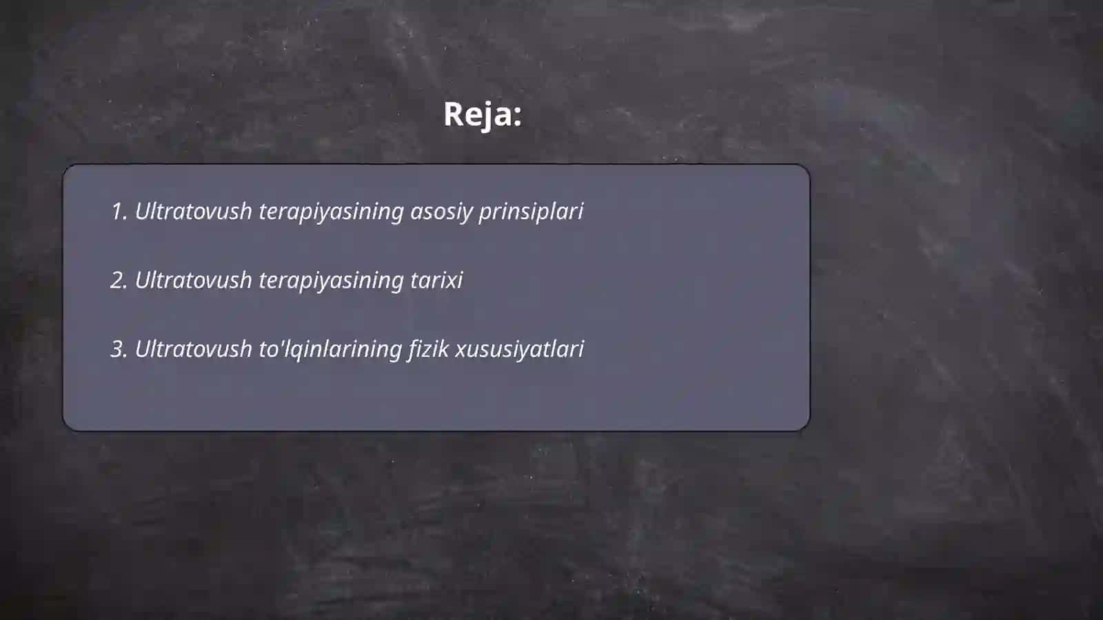 Ultratovush terapiyasi 2