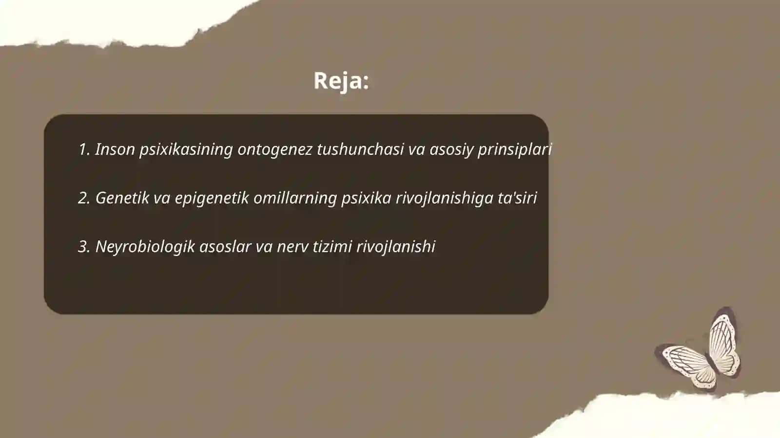 Inson psixikasini ontogenezda rivojlanishi 2