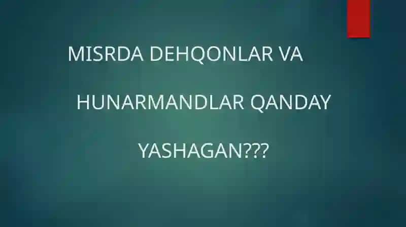 Qadimgi Misr 2