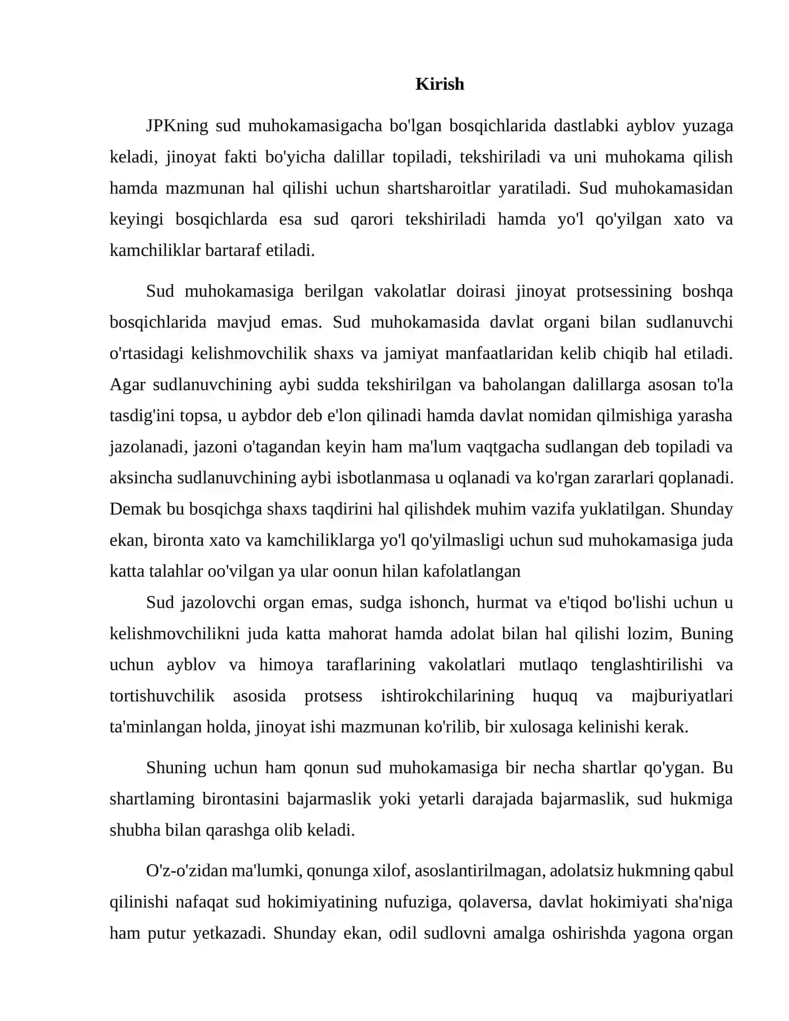 Sud muhokamasining asosiy tamoyillari 2