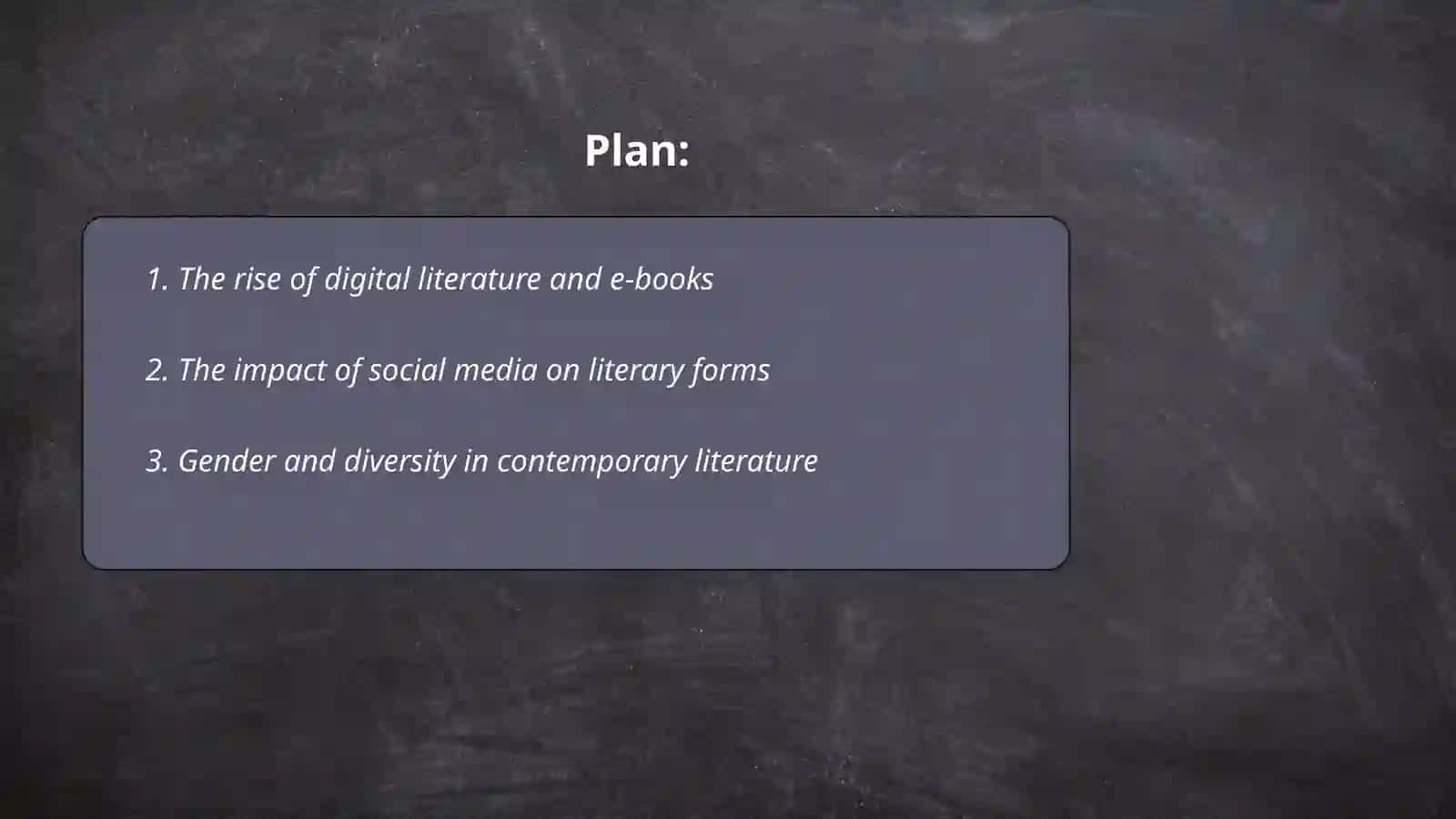 XXI century literature 2