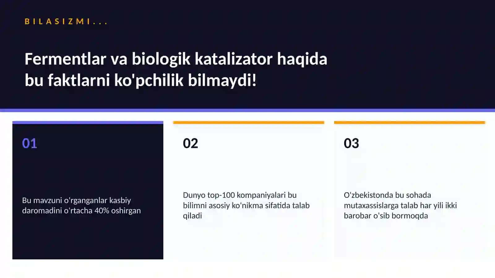 Fermentlar va biologik katalizator 2