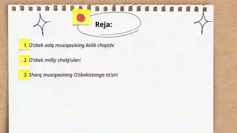Oʻzbek xalq musiqasining kelib chiqishi 2