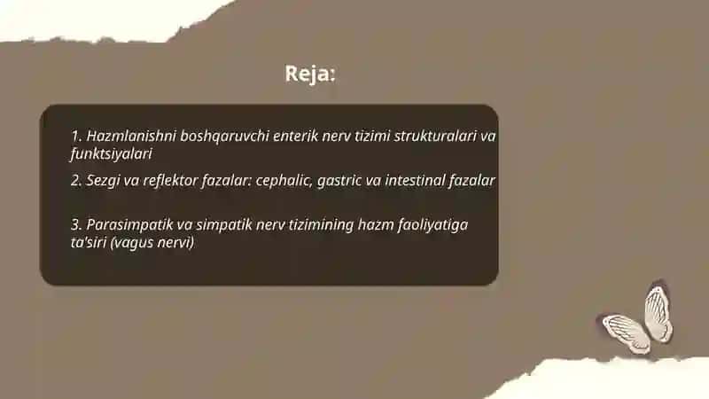 Hazmlanish jarayoning boshqariluvi 2