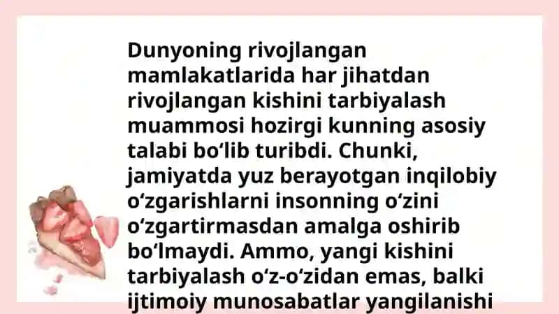 Iqtisodiy rivojlangan xorijiy davlatlarda ta'lim tizimi 2