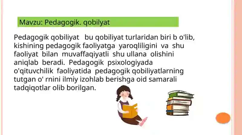 Pedagogik qobiliyat 2