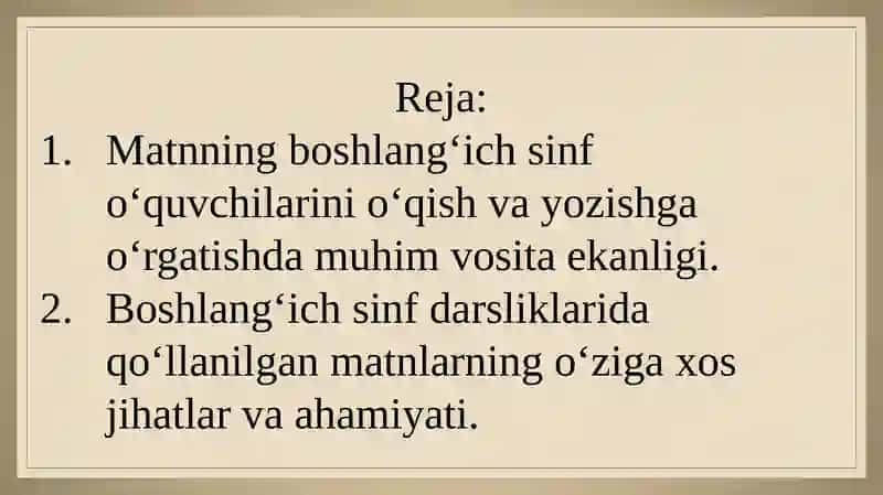 O'qish va yozishga tayyorgarlik 2