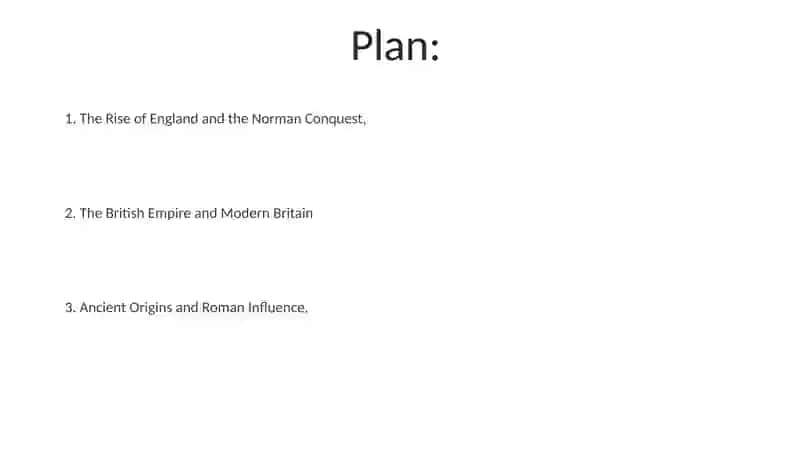 The history of Great Britain 2