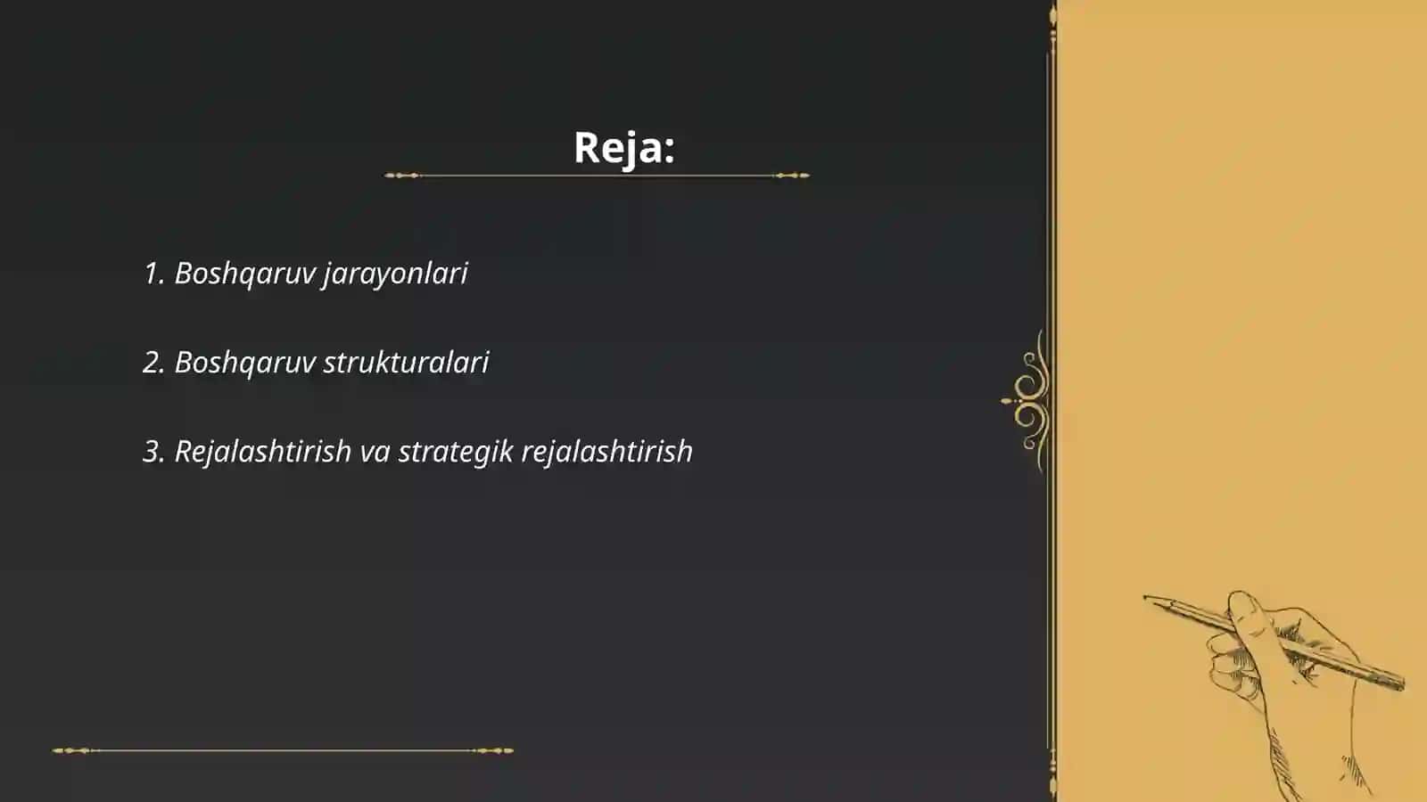Boshqaruv mehnatini tashkil etish 2