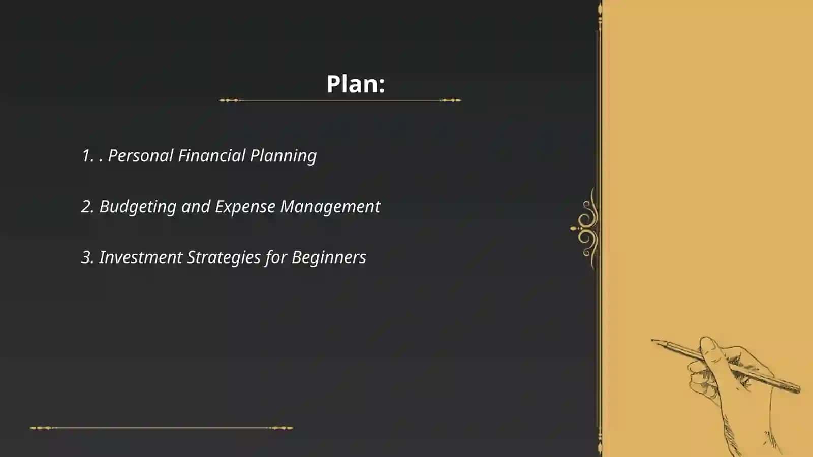 Personal Financial Planning Presentation 2