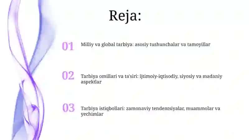 Milliy va global tarbiya: asosiy tushunchalar va tamoyillar 2