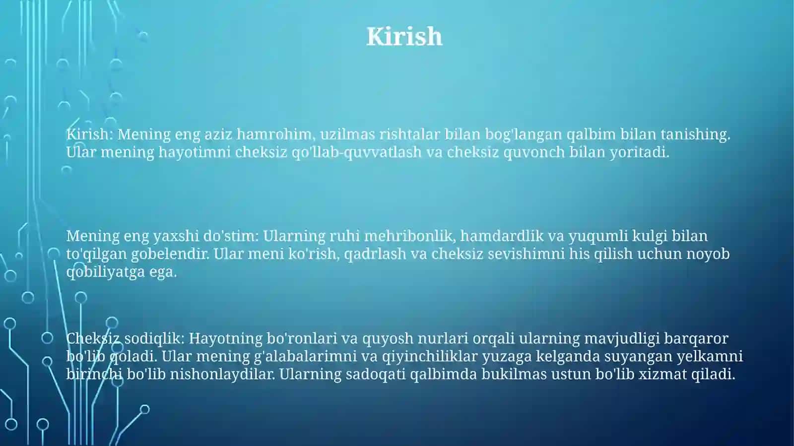 Mening eng yaxshi do'stim 2