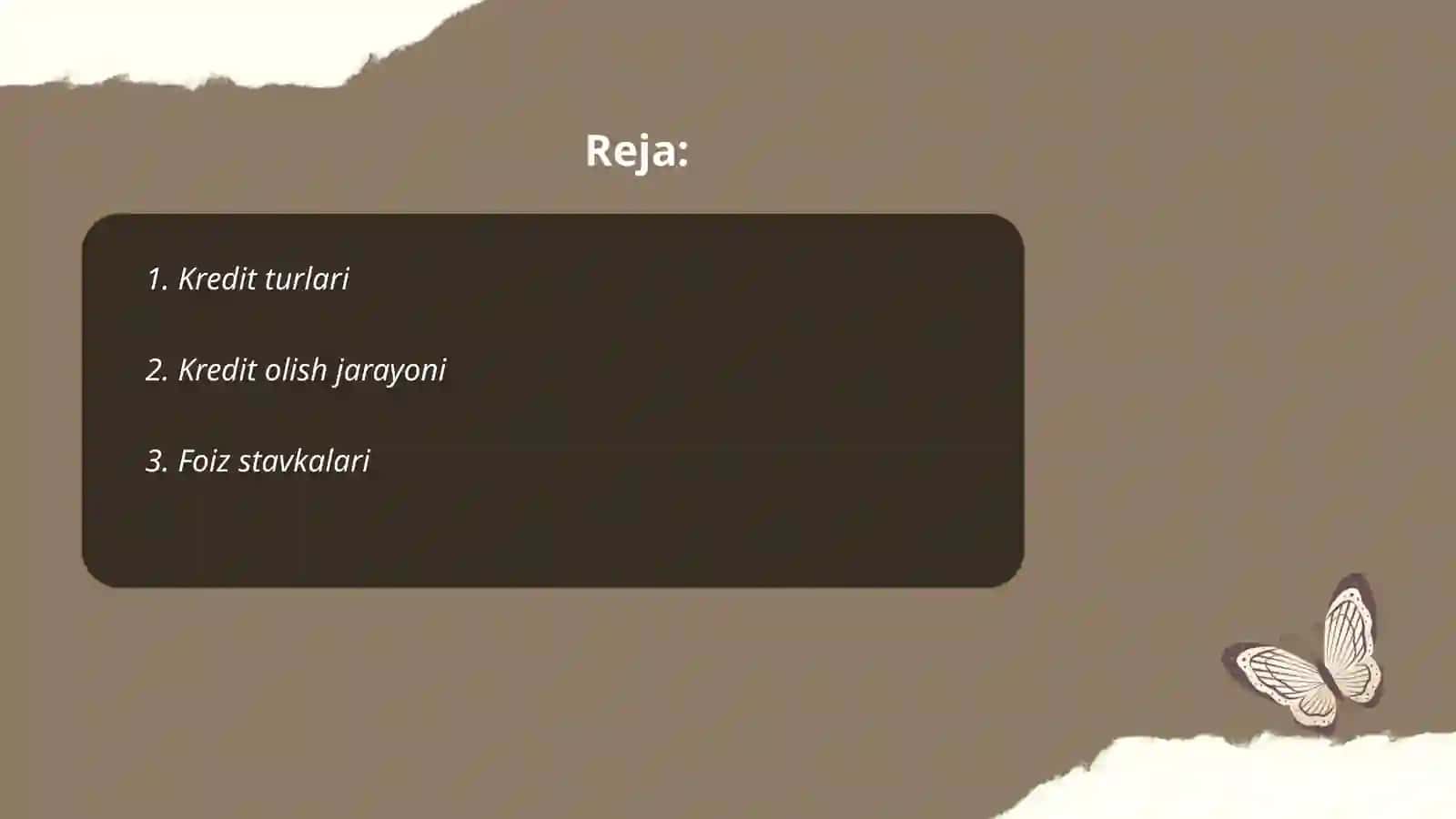 Kredit hisobi 2