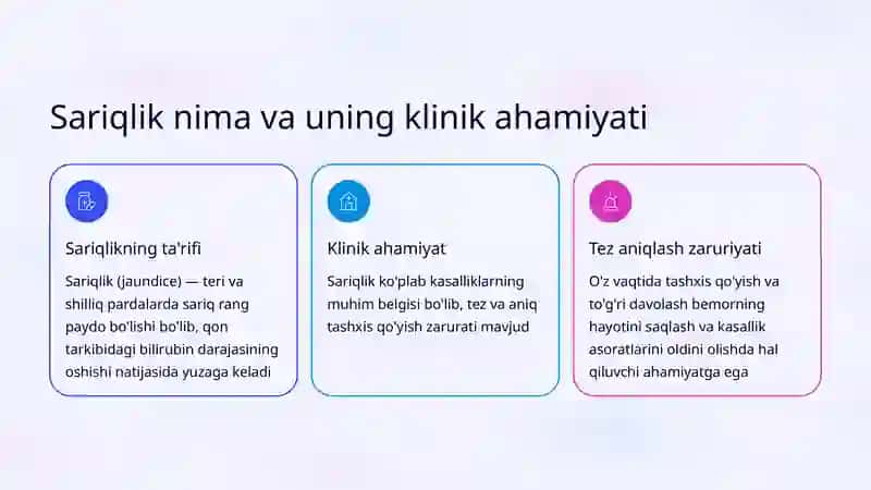 Sariqlikning differensial diagnostikasi 2