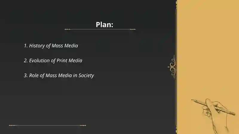 Mass media history overview 2