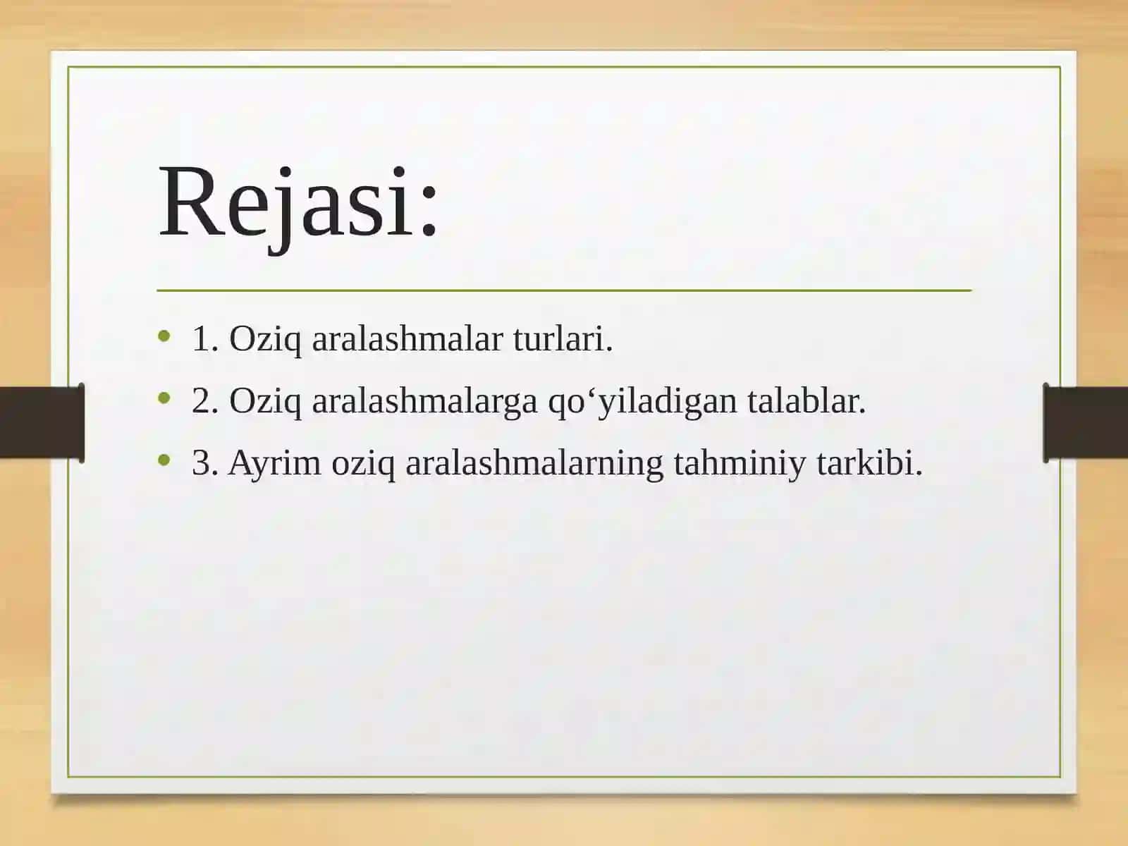 Oziqaralashmalarningahamiyati 2