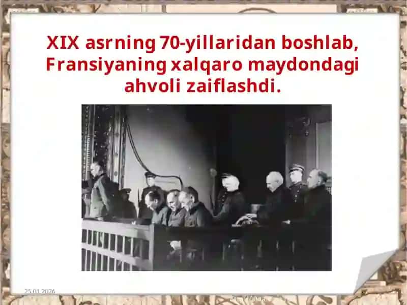 Fransiyaning tashqi siyosati 2