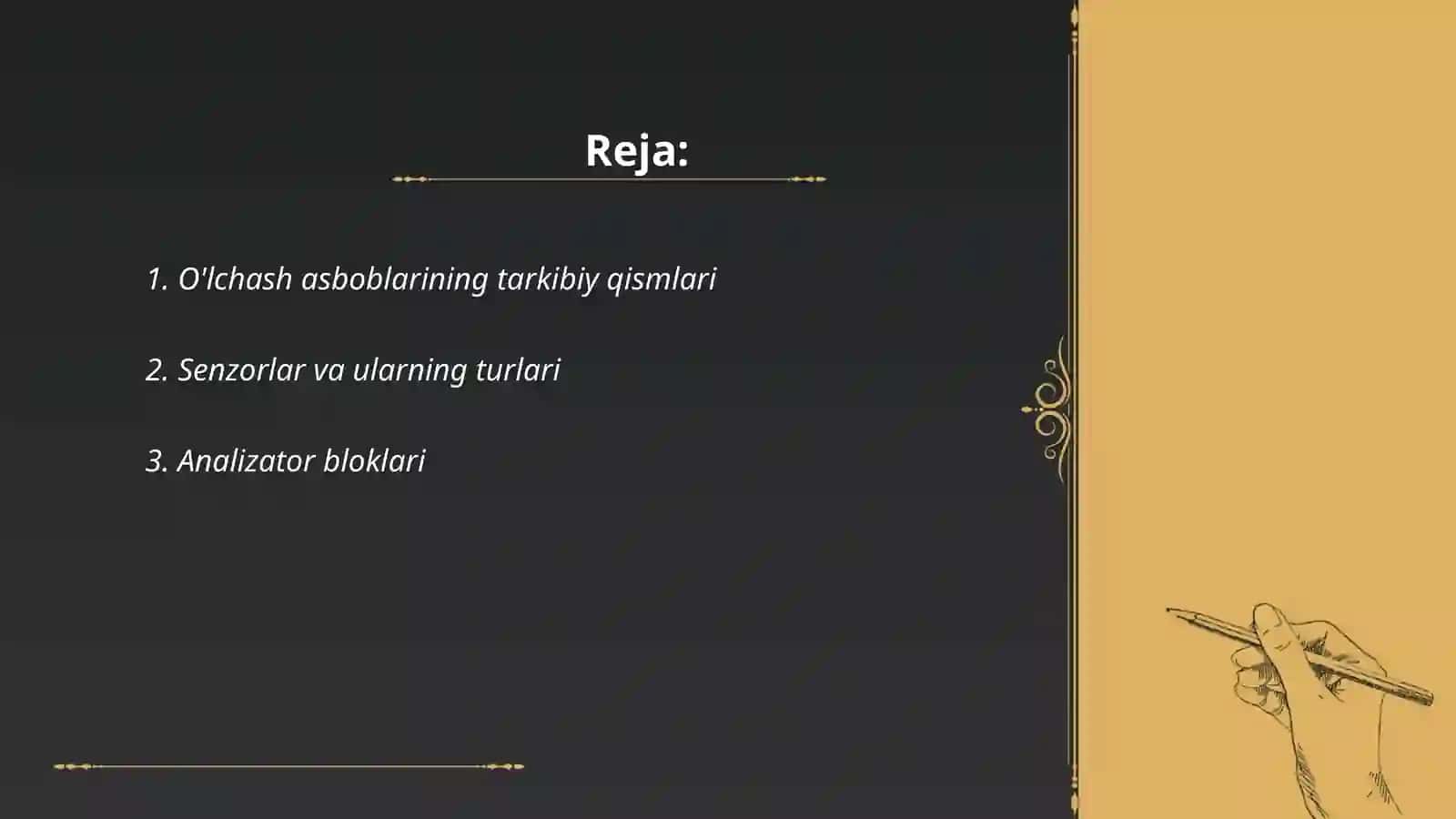 O'lchash asboblarini asosiy qismlari 2