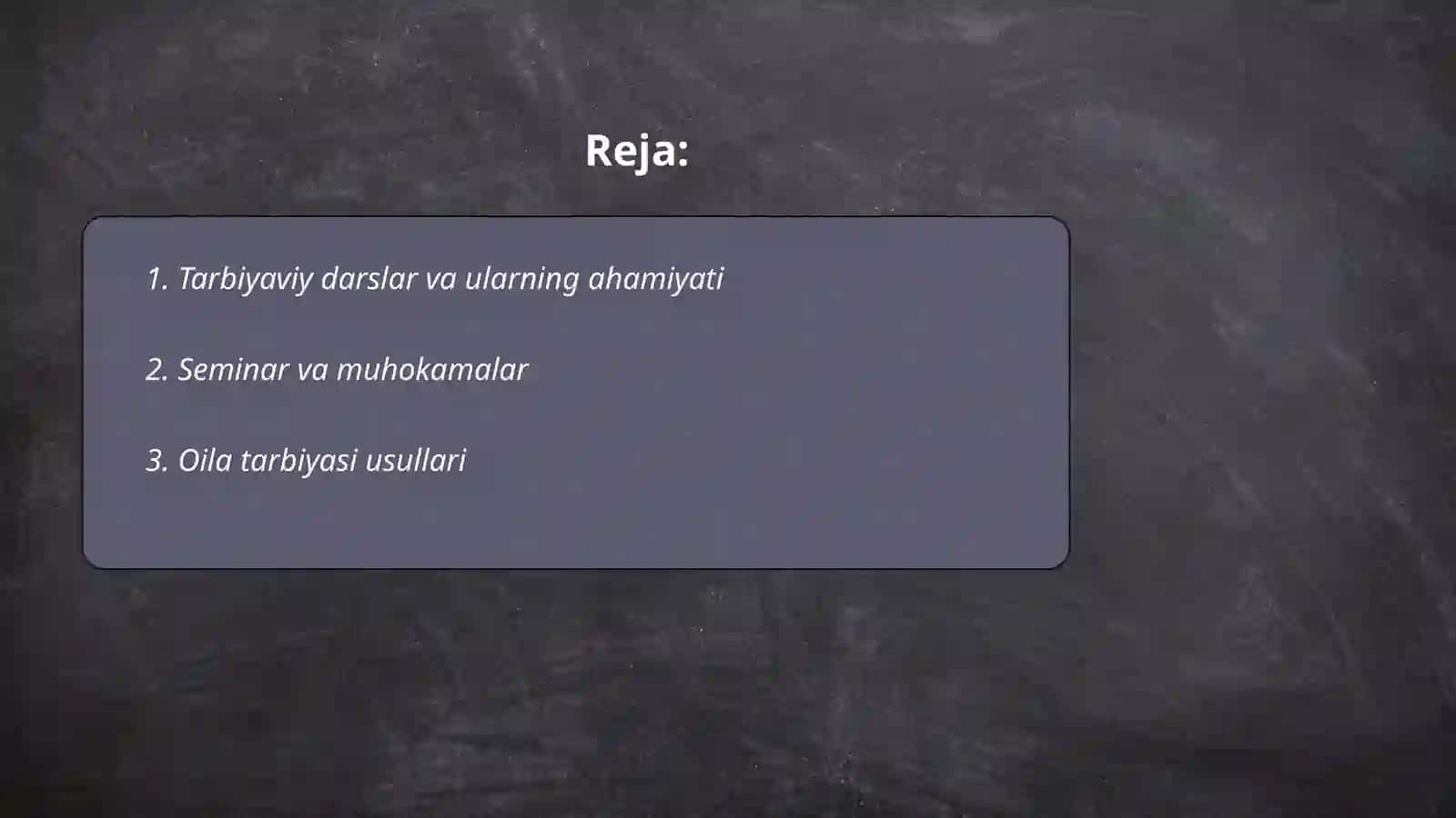 Tarbiya jarayonining shakllari va metodlari 2