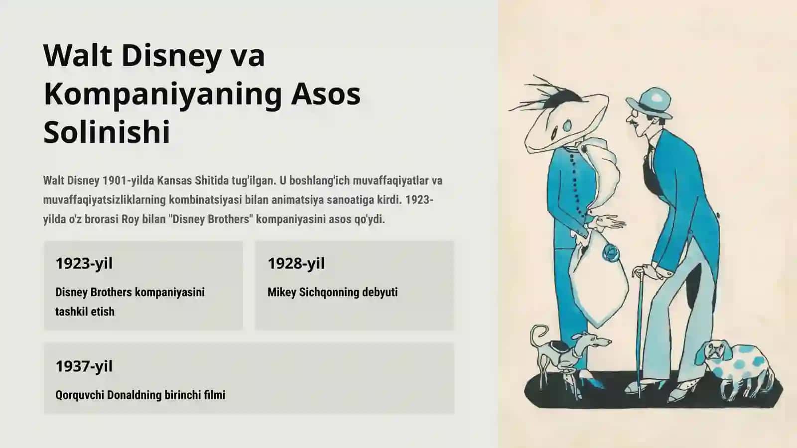 Disney Kompaniyasining Iqtisodiy Tarixi 2