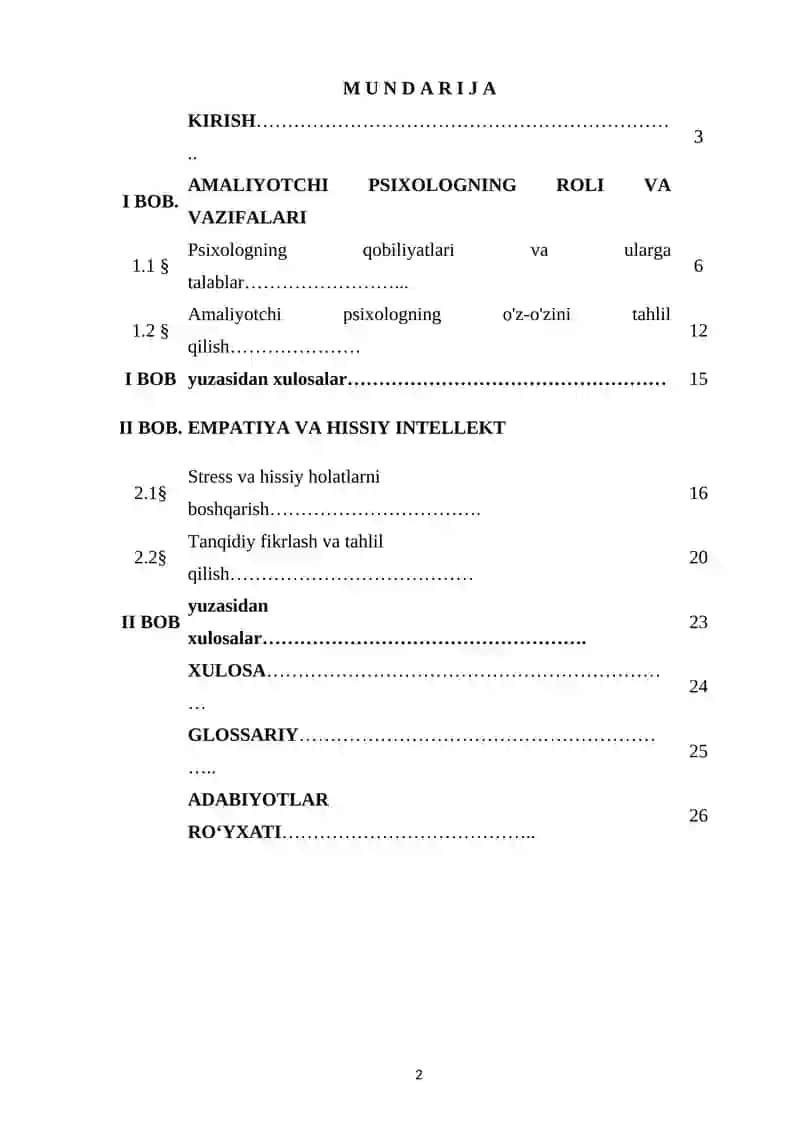 Amaliyotchi psixologning maxsus qobilyatilari 2