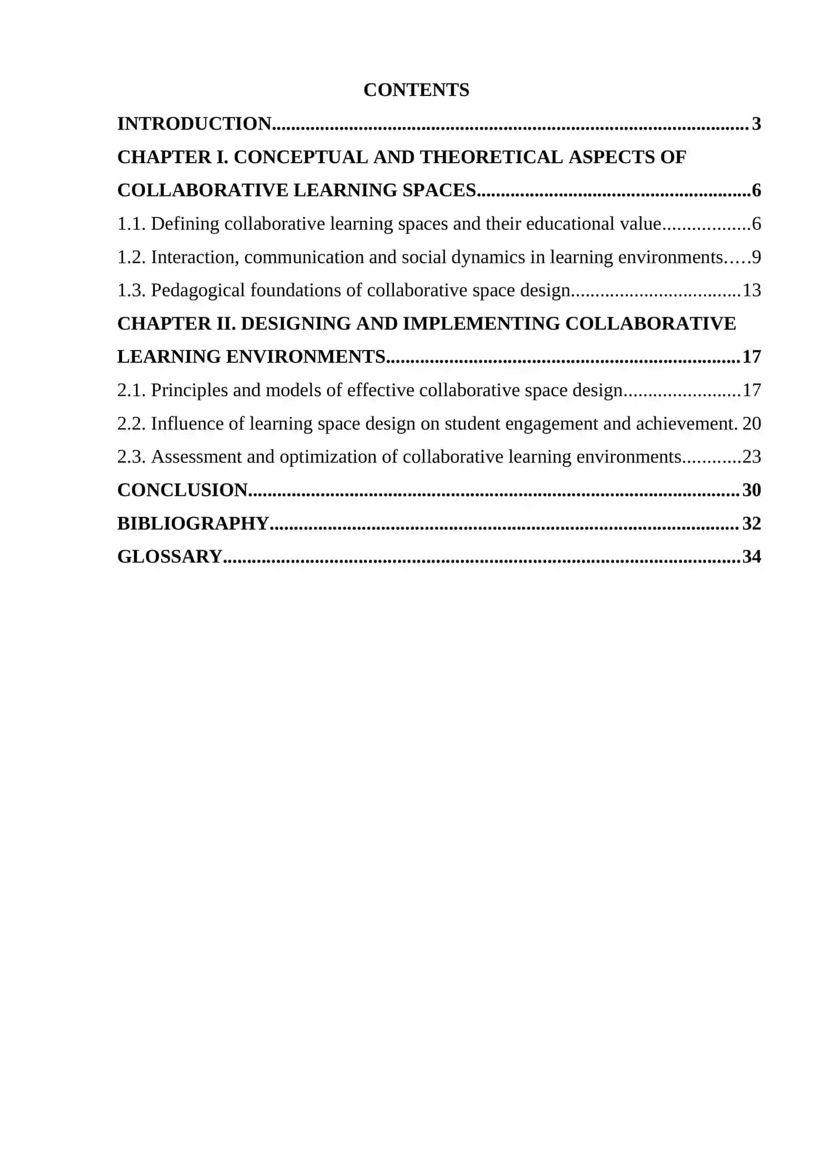 Course Paper on Designing spaces for Collaborative Learning 2