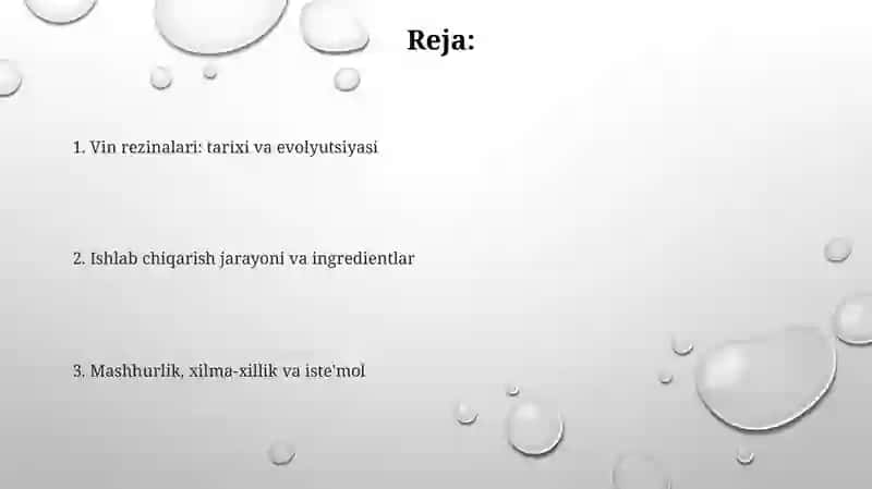 Vin rezinalari 2