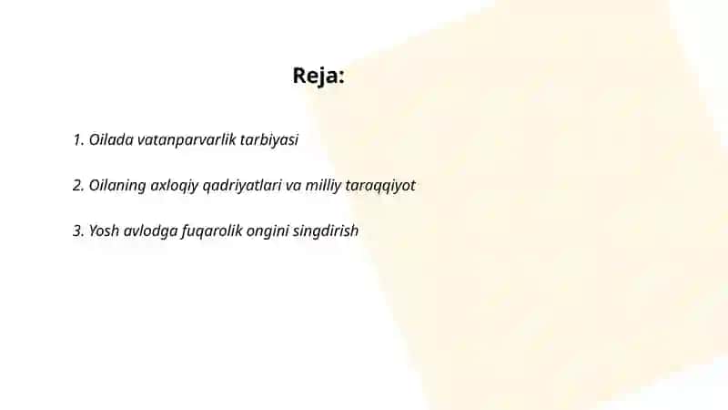 Oilada vatanparvarlik tarbiyasi 2