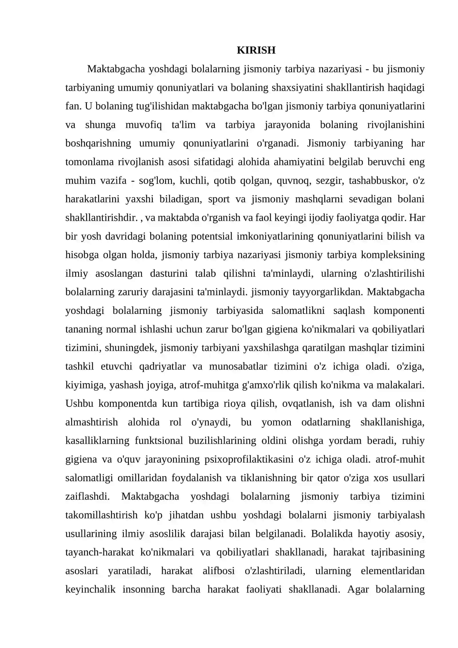 Maktabgacha ta'lim tashkilotlarida jismoniy tarbiyaning mazmuni 2