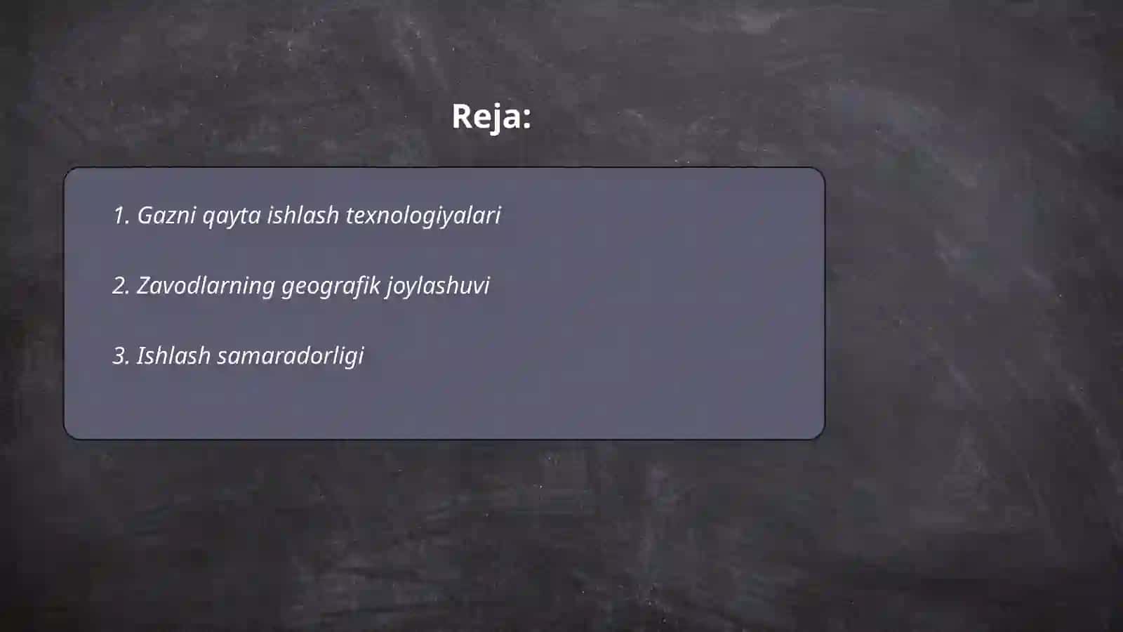 Òzbekiston gazni qayta ishlash zavodlari 2