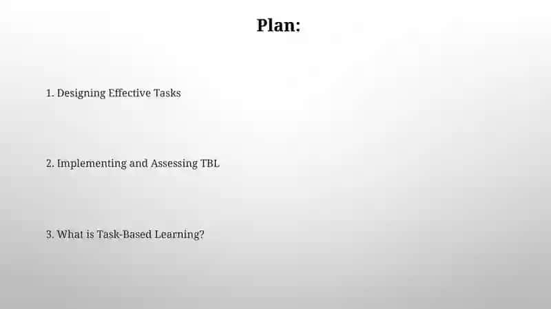 Task-Based Learning 2