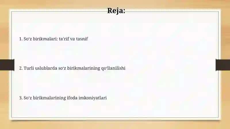 So'z birikmalari uslubiyati 2