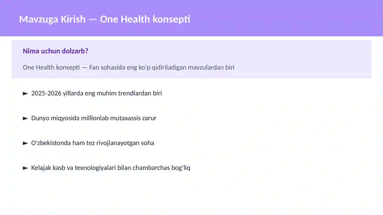 One Health konsepti 2