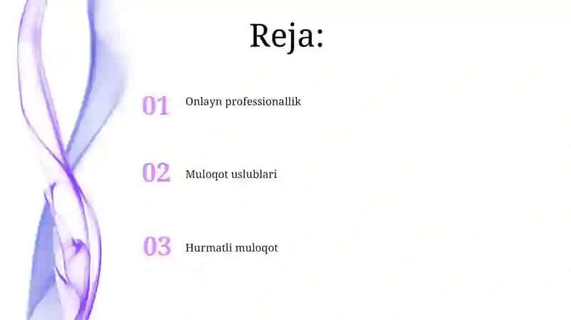 Tarmoq odob axloqi (infoetika) 2