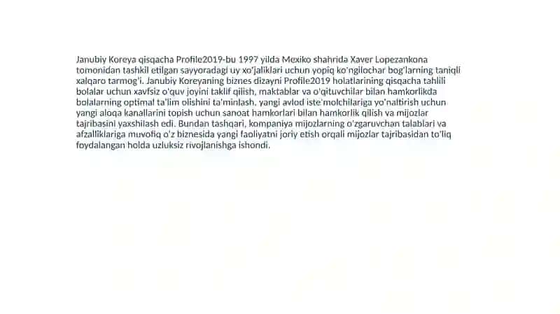 Janubiy Koreya SWOT tahlili 2