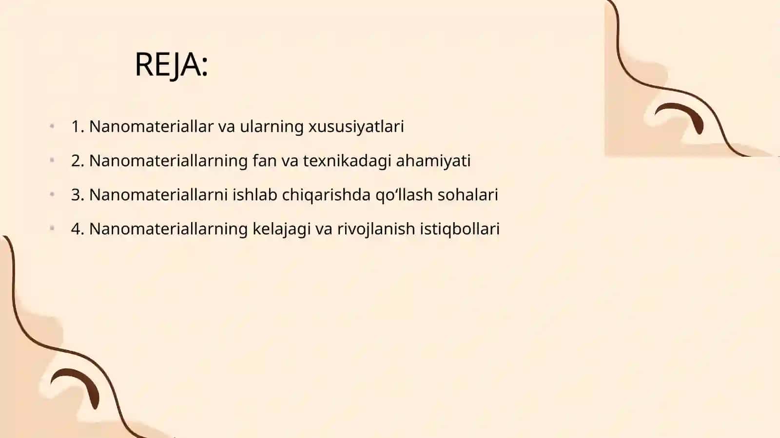Nanomateriallarni fan va texnika hamda ishlab chiqarishda qoʻllash 2