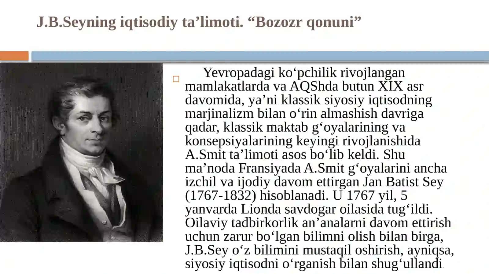 Klassiki iqtisodiy ta'lim 2