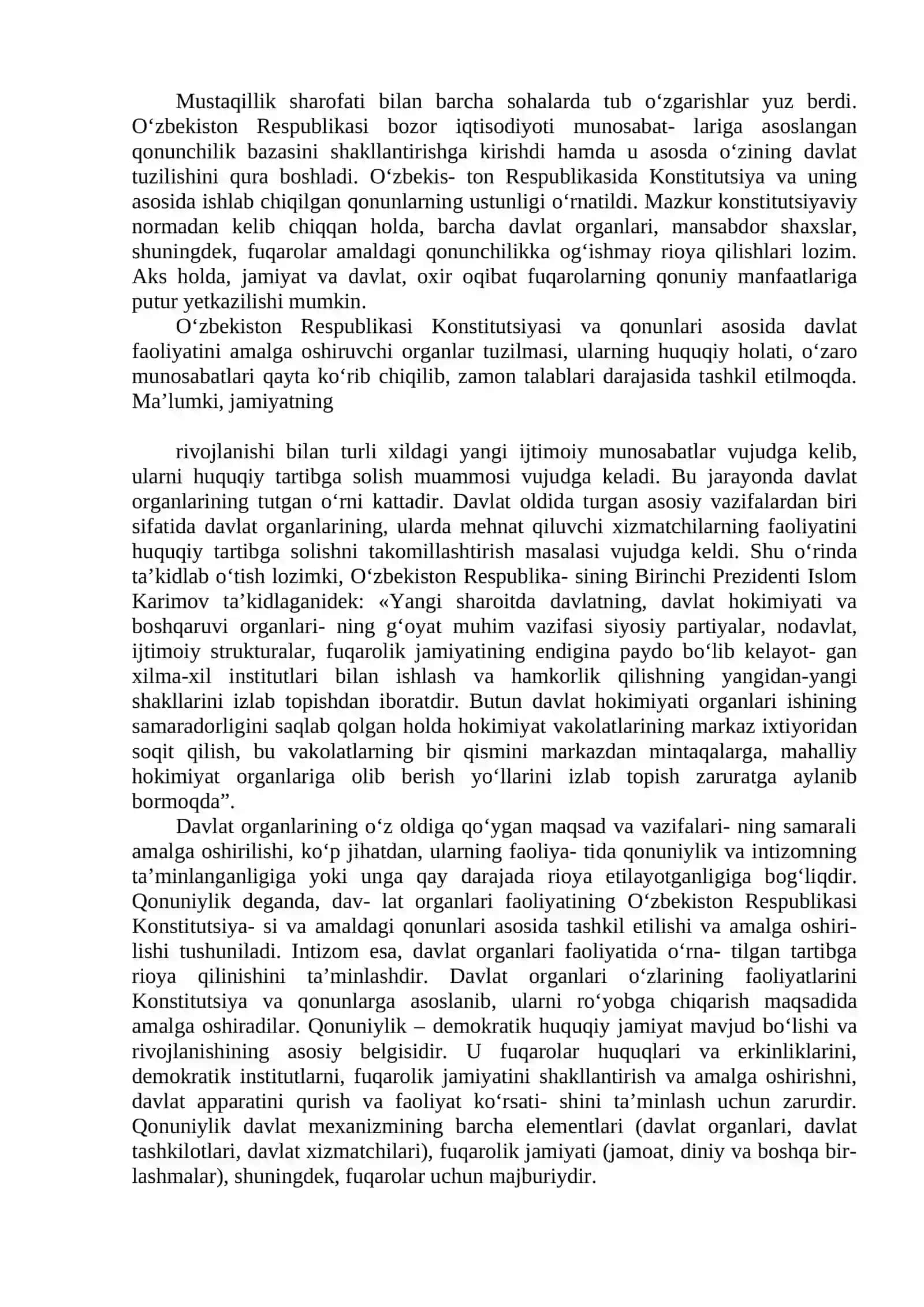 Ommaviy maʼmuriyat faoliyatida qonuniylik 2