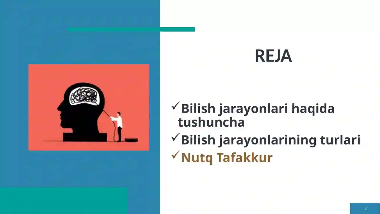 Bilish jarayonlari 2