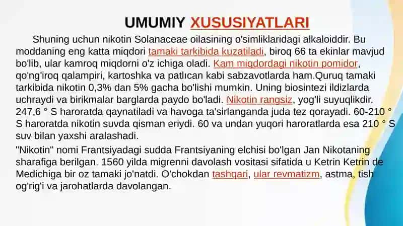 Nikotinizmvauningasoratlari 2