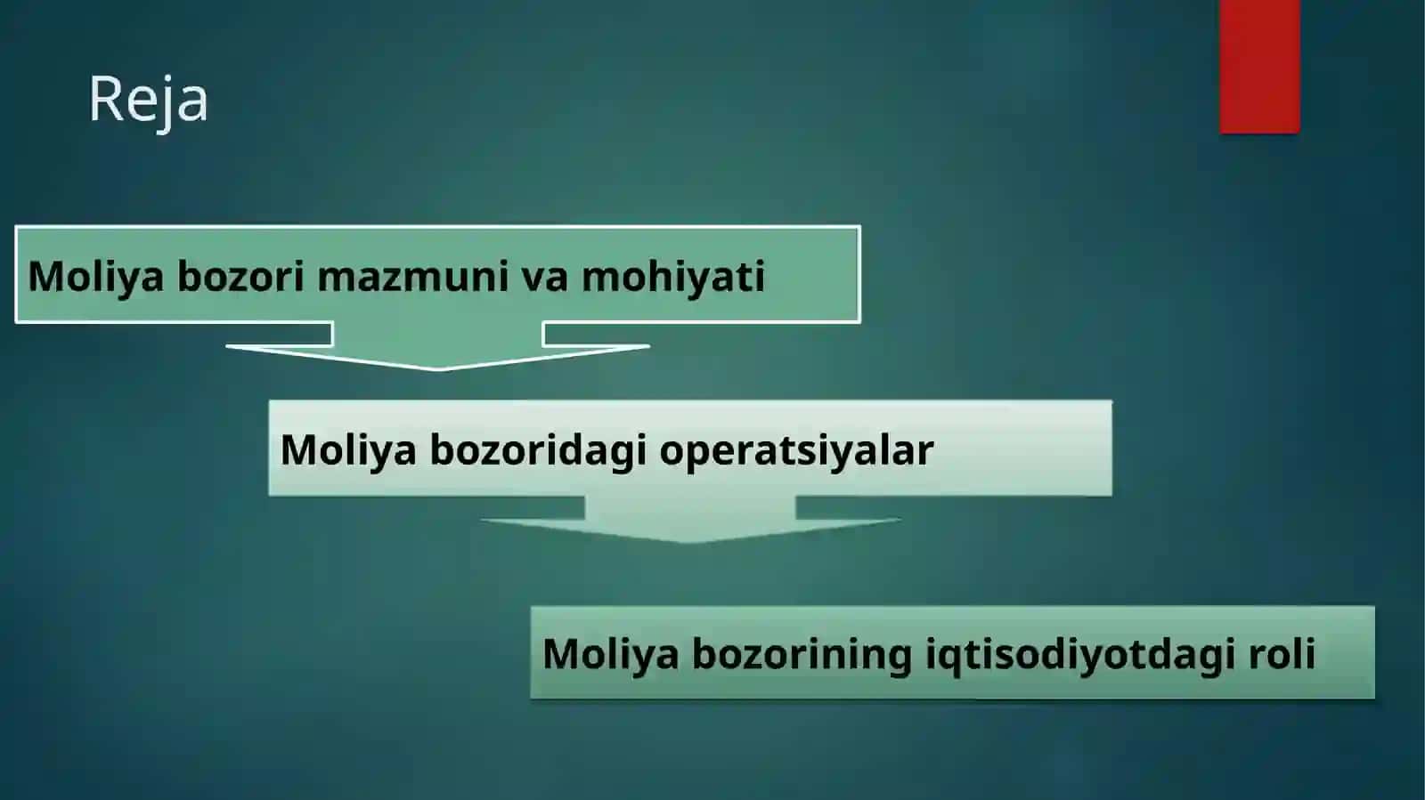 MOLIYA BOZORI VA INSTRUMENTLARI 2