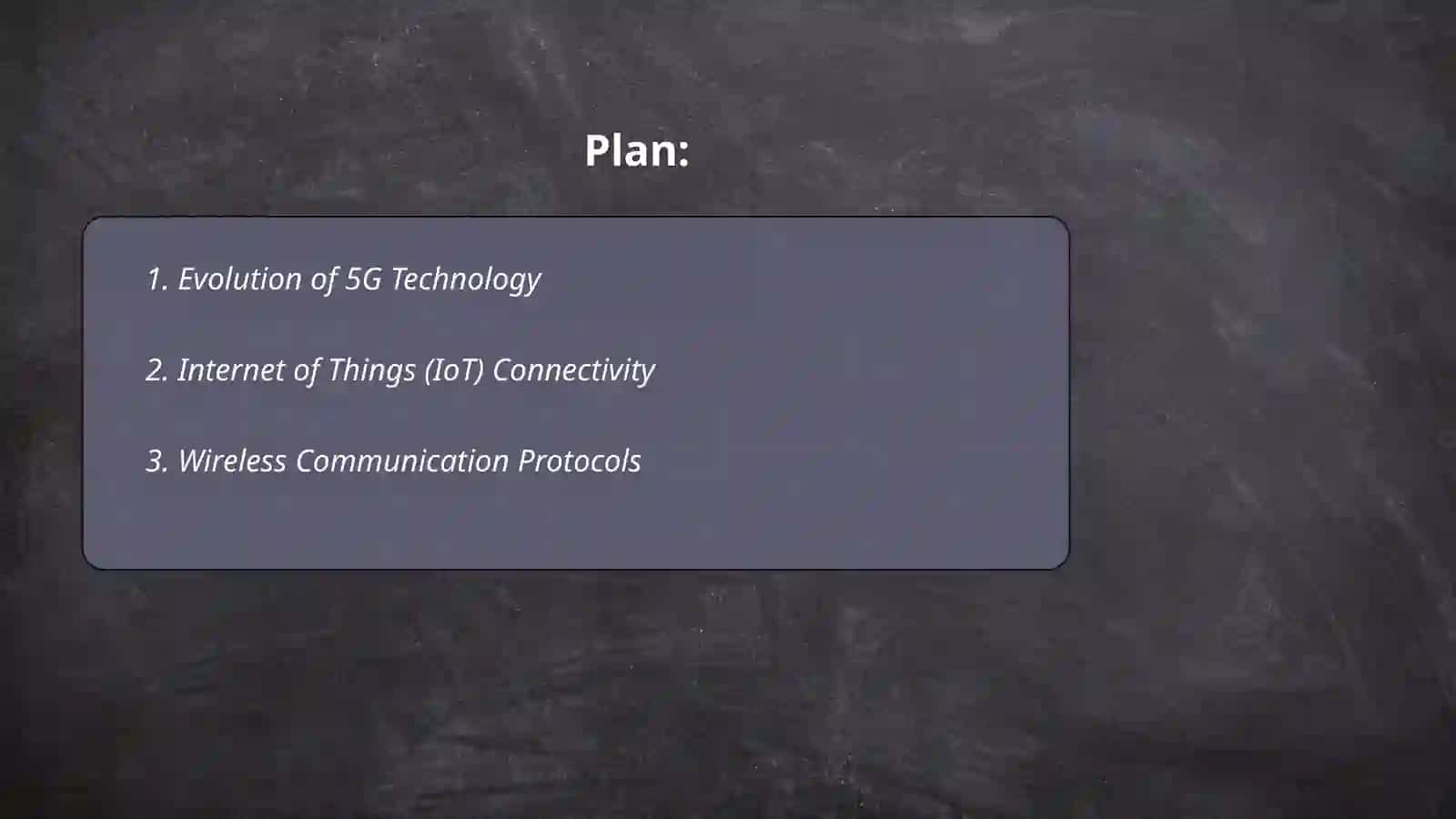 Communication technology 2