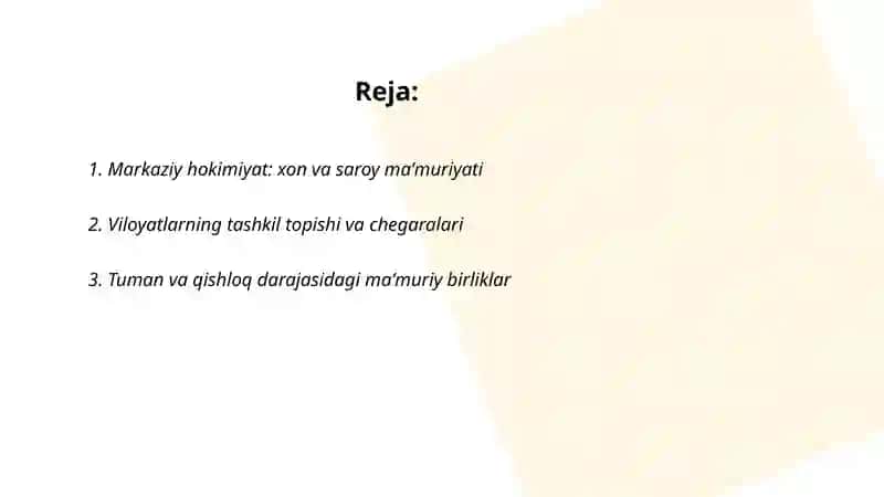 Qoʻqon xonligining maʼmuriy-hududiy tuzilishi 2