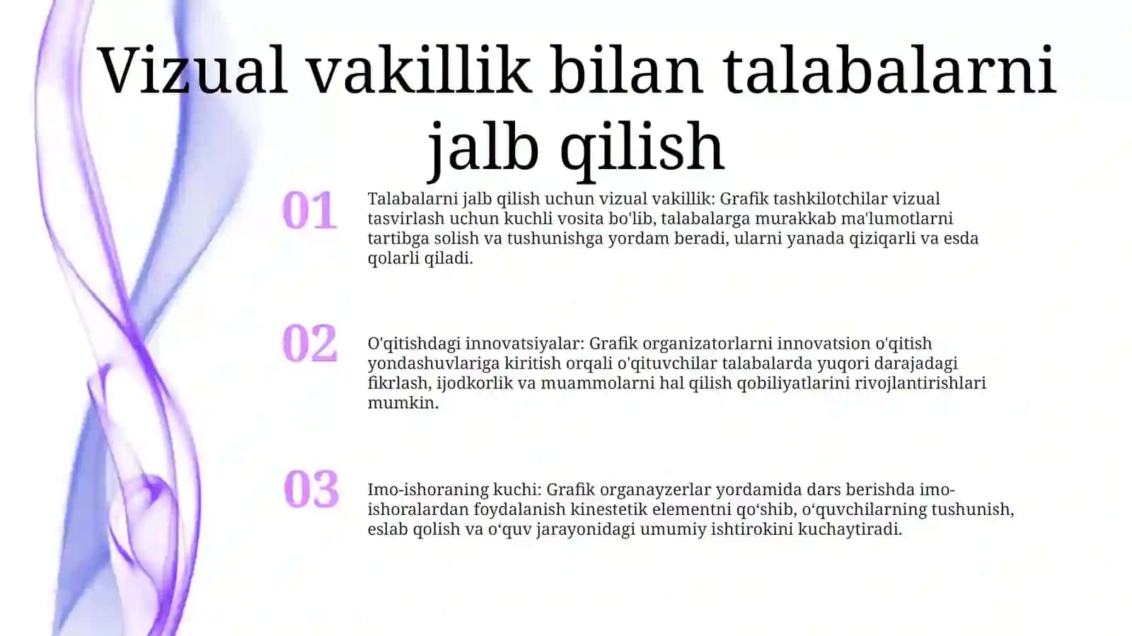 Innovatsion OʻQitishda Grafik Organayzerlar 2