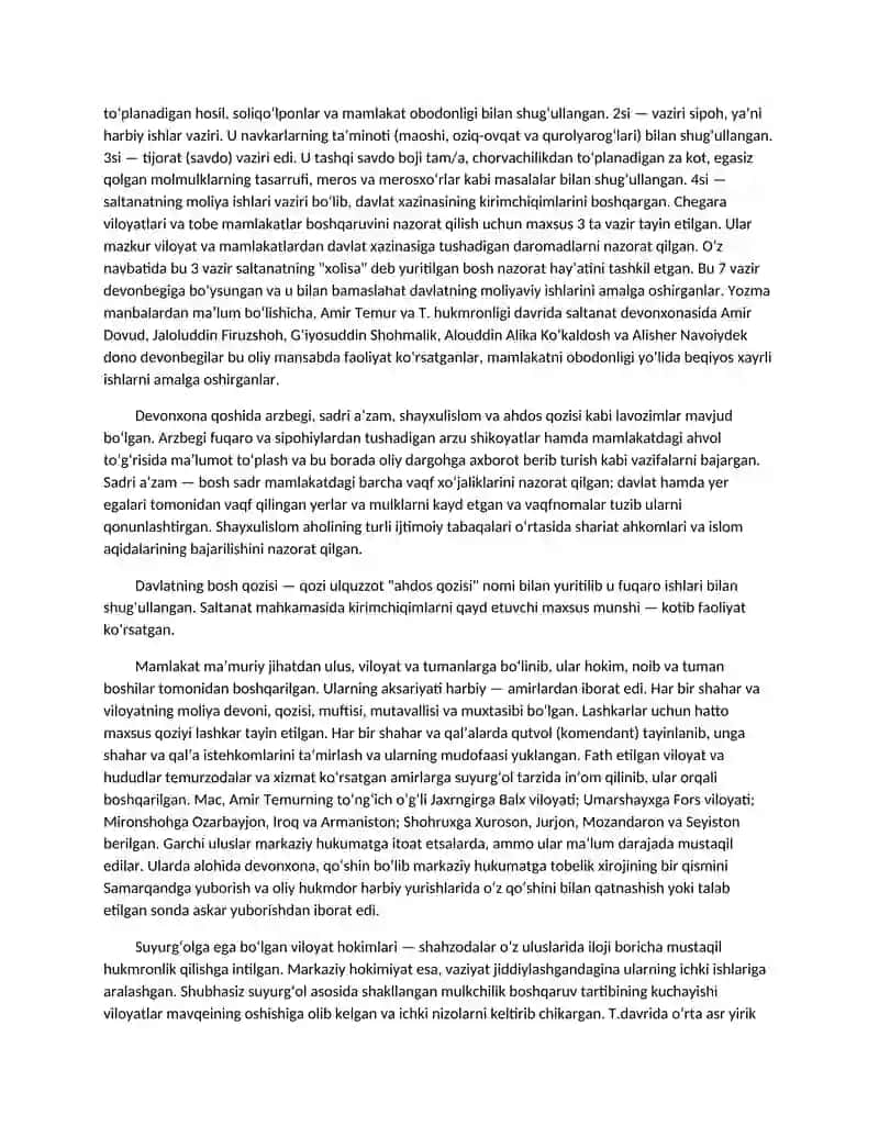 XIV asr oʻrtalarida Eron va Oʻrta Osiyo munosabatlari 2