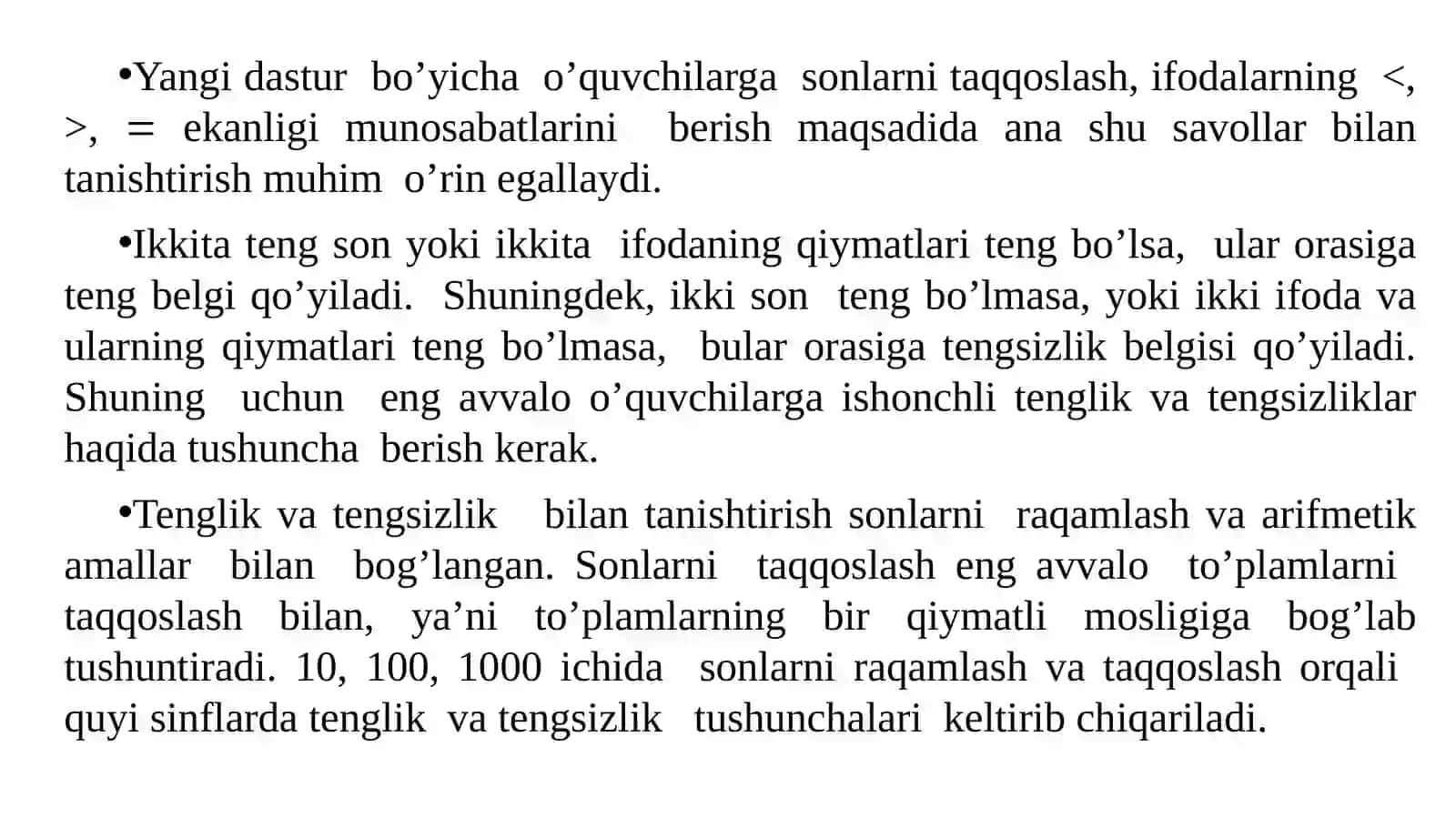 Tenglamalar yechish metodikasi 2