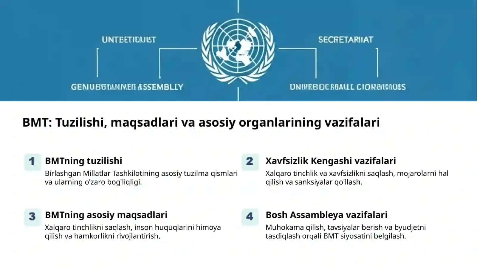 Xalqaro Hamkorlik va Tashkilotlar 2
