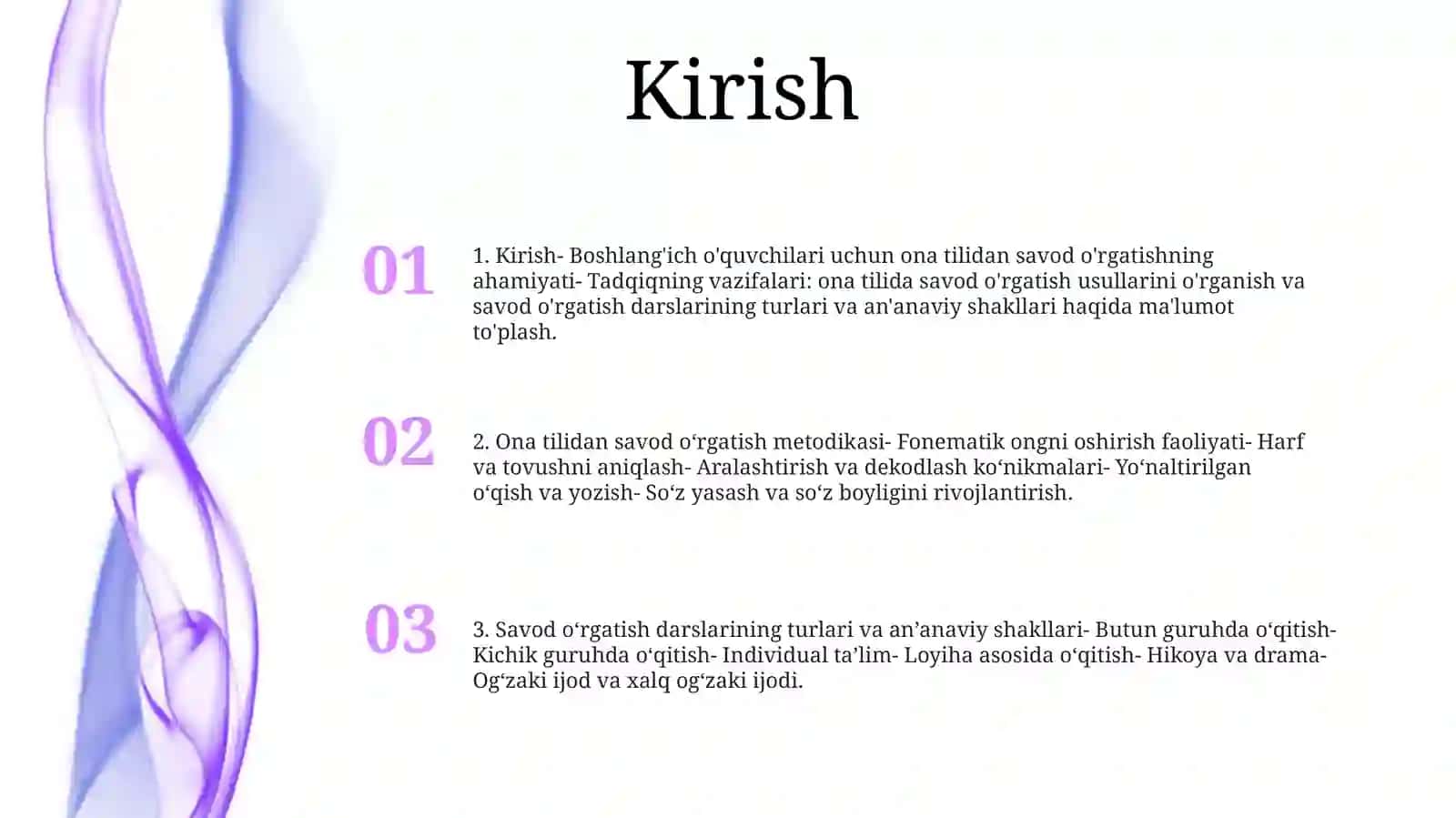 Ona tilidan savod o‘rgatish metodikasi 2