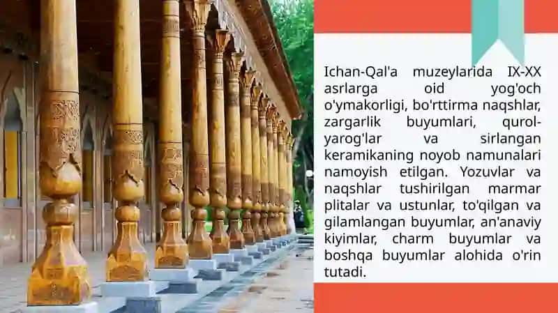 Xorazmda o'rta asr san'ati haykaltaroshligi va ganch o'ymakorligi 2